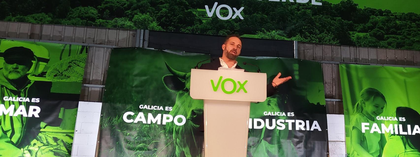 Santiago Abascal, líder de Vox.