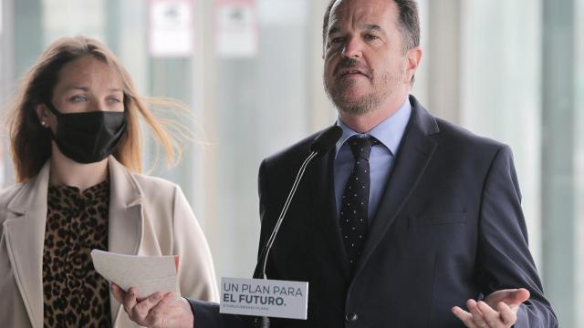 El candidato a lehendakari de la coalición PP+Cs, Carlos Iturgaiz.