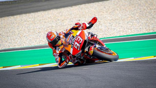 La salvada de Marc Márquez en el Gran Premio de Francia en Le Mans la temporada pasada