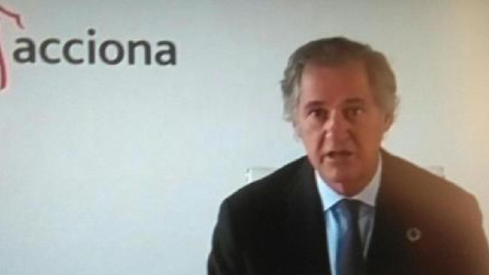 El presidente de Acciona, José Manuel Entrecanales.