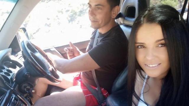 Sergio Ruiz, principal sospechoso, y Dana Leonte, desaparecida desde junio de 2019.