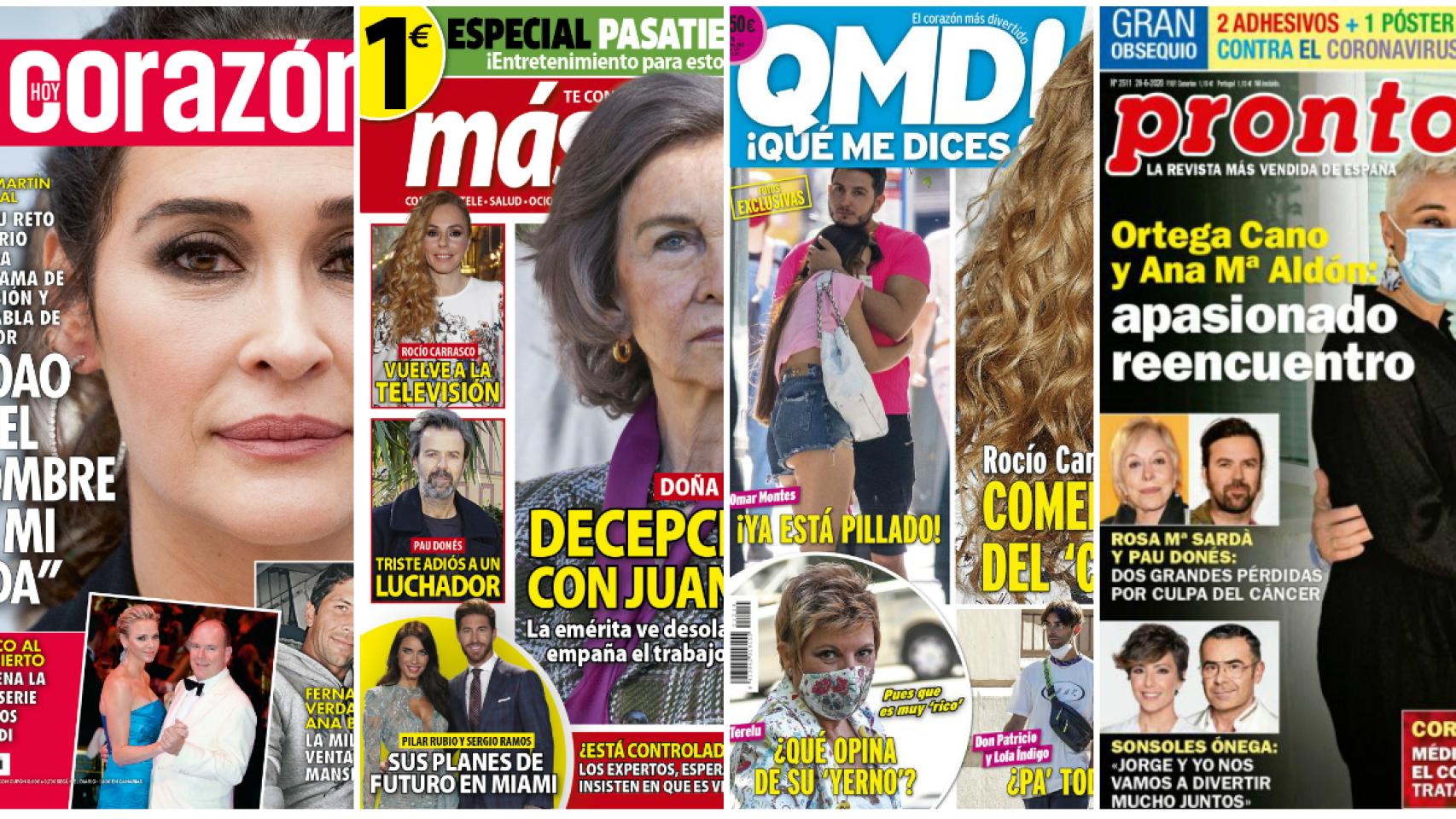 Estas son las revistas de este lunes.