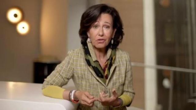 Ana Botín, presidenta de Banco Santander.