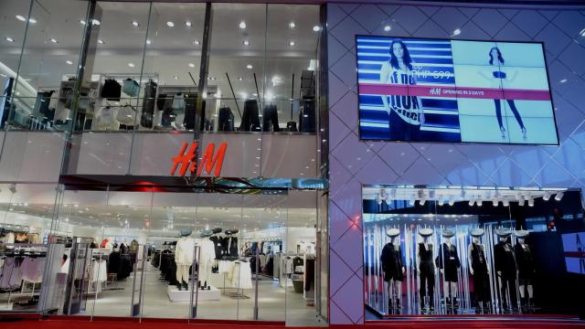 Una de las tiendas de H&M.