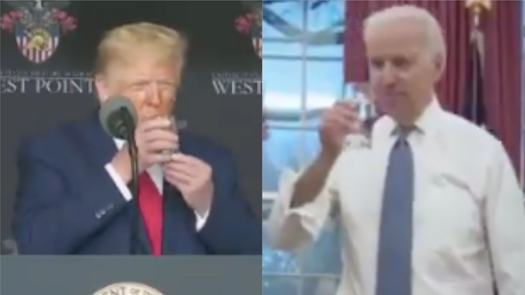 Trump y Biden hacen campaña con su estado de salud
