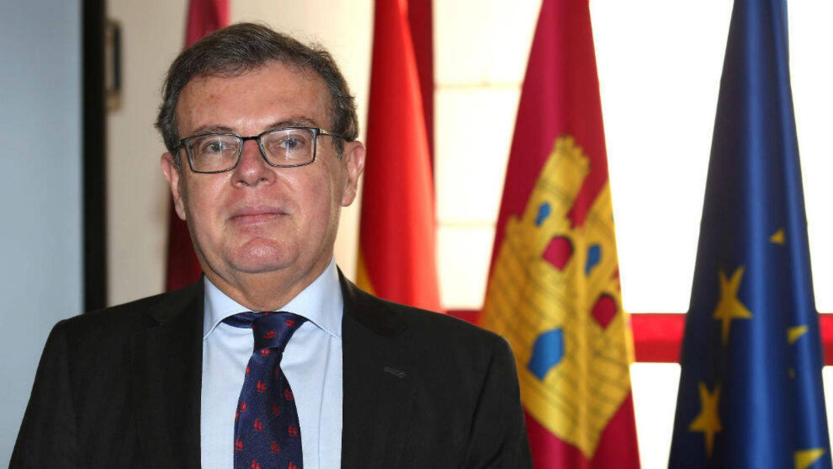 Miguel Ángel Collado, rector de la Universidad de Castilla-La Mancha, en una imagen de archivo