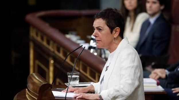 La portavoz de EH Bildu en el Congreso, Mertxe Aizpurua. Efe