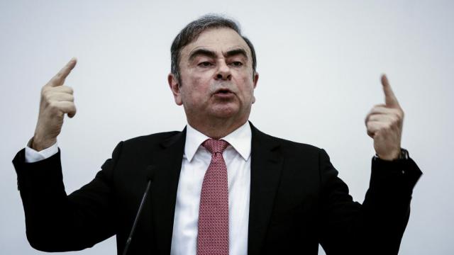 El expresidente de Nissan Carlos Ghosn.