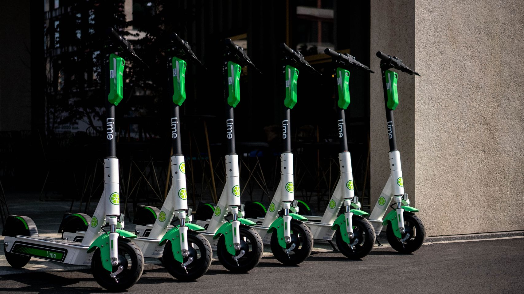 Patinetes de Lime.