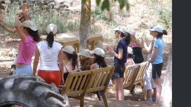 Imagen de archivo de un campamento de verano.