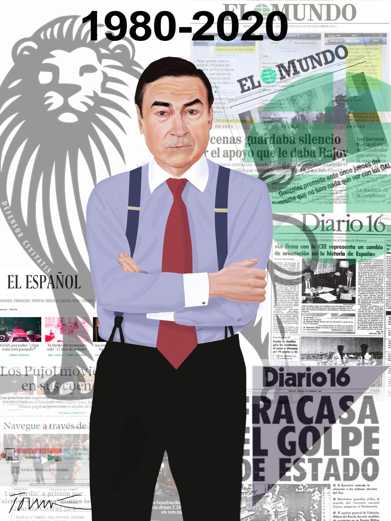 Pedro J. cumple 40