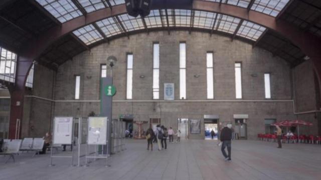Estación de trenes de A Coruña.