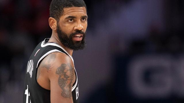 Kyrie Irving, con los Brooklyn Nets