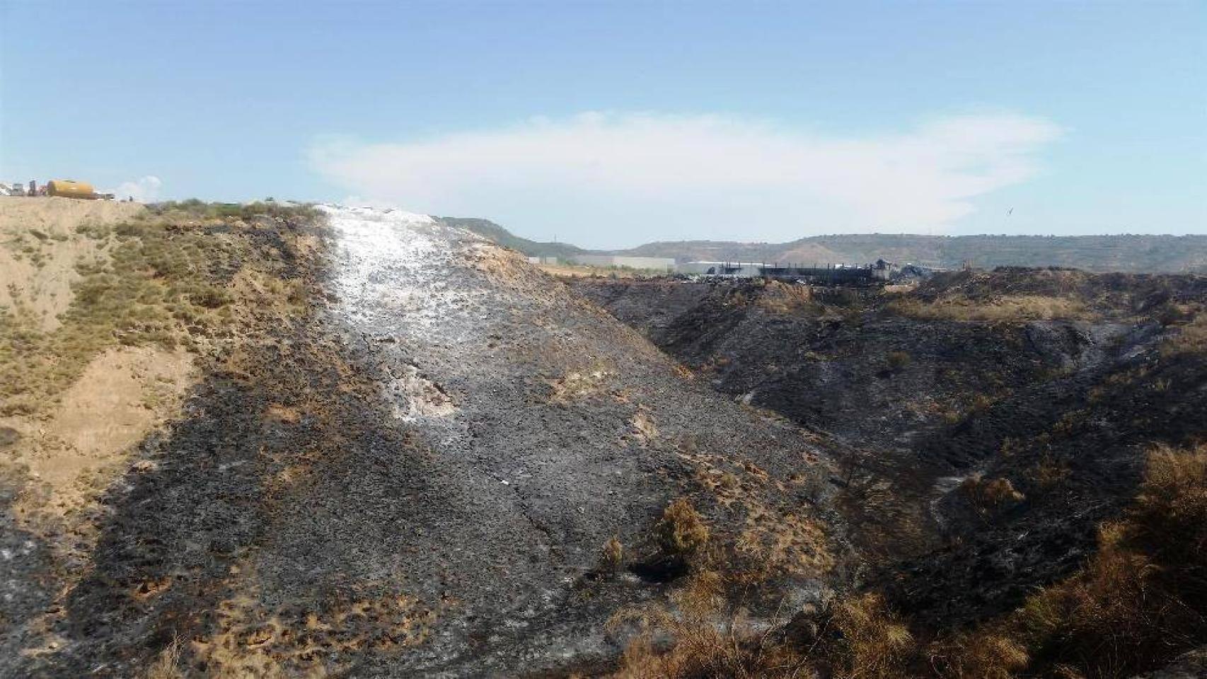 Incendio de Chiloeches (Guadalajara) en agosto de 2016