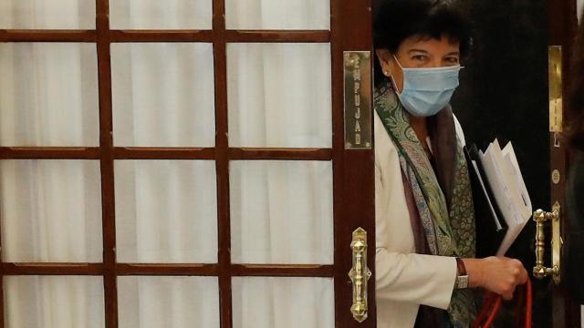 Isabel Celaá, después de pasar el primer examen sobre su ley.