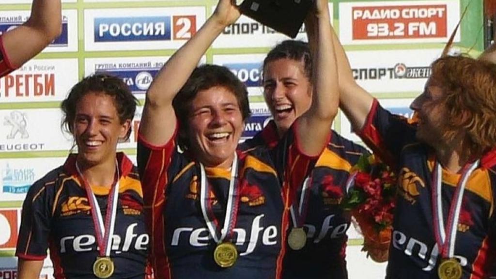 Isabel Rodríguez, excapitana de la selección española de rugby femenino