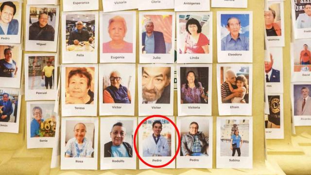 La fotografía del actor porno está en la catedral de Lima