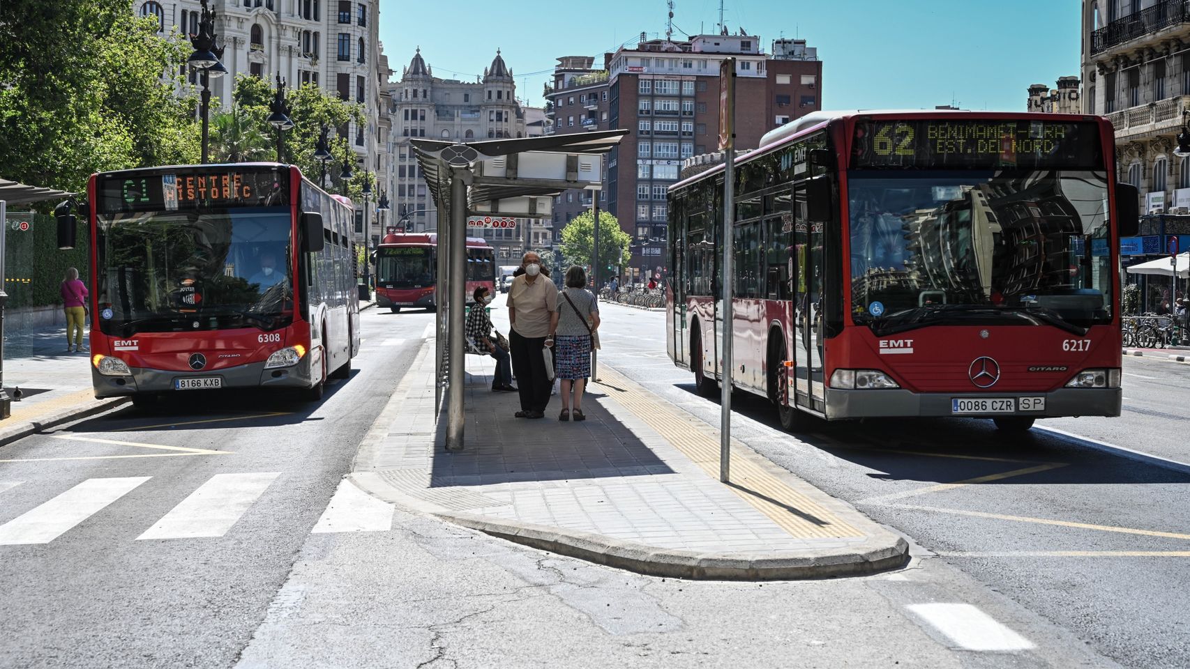 Valencia ha disparado el uso del transporte público.