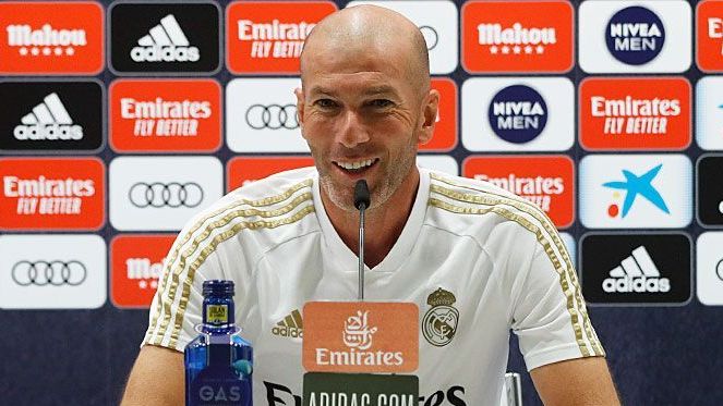 Zidane, en rueda de prensa