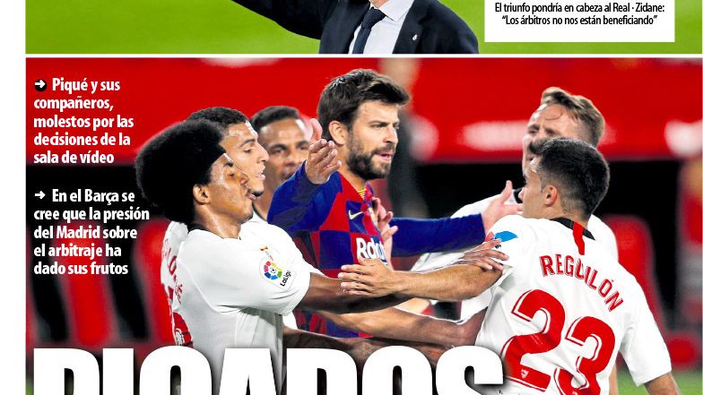 La portada del diario Mundo Deportivo (21/06/2020)