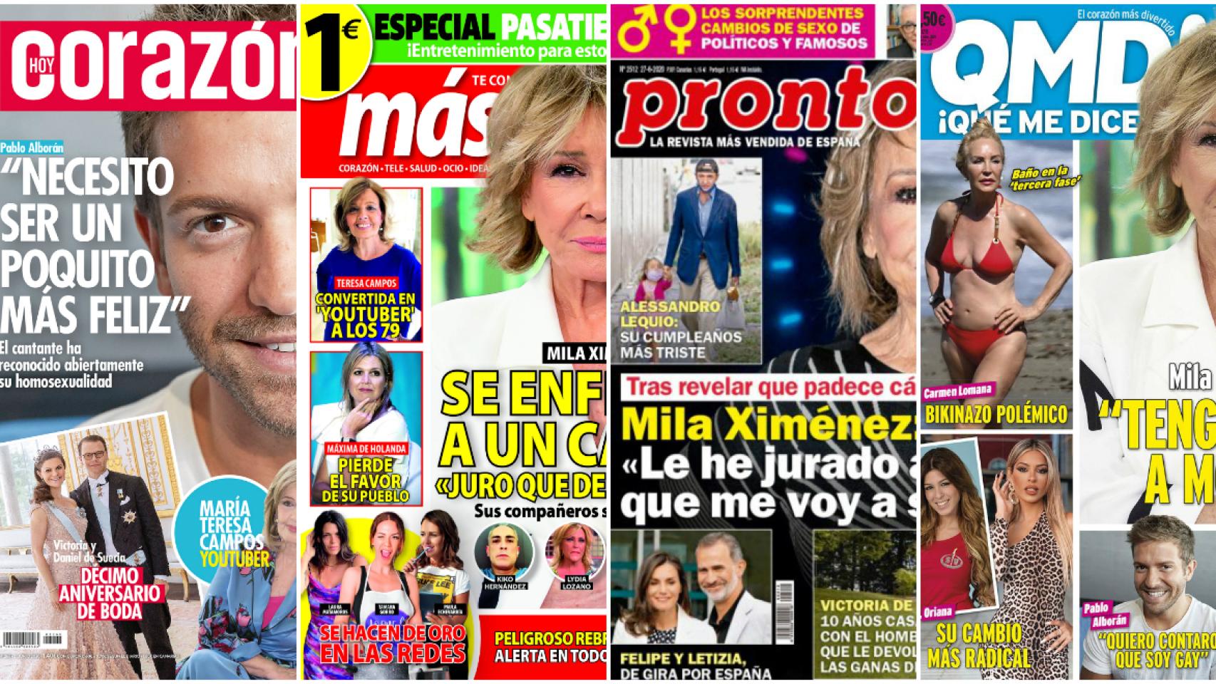 Estas son las revistas de este lunes.