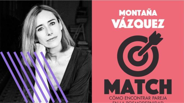 Montaña Vázquez y su libro.