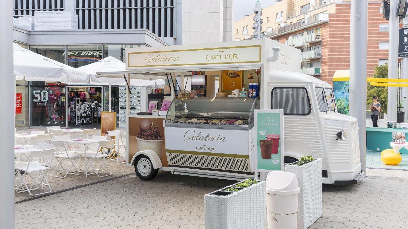 Una foodtruck de Carte D'Or.