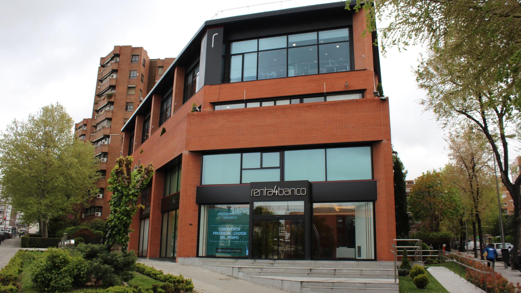 Sede de Renta 4 Banco en Madrid.