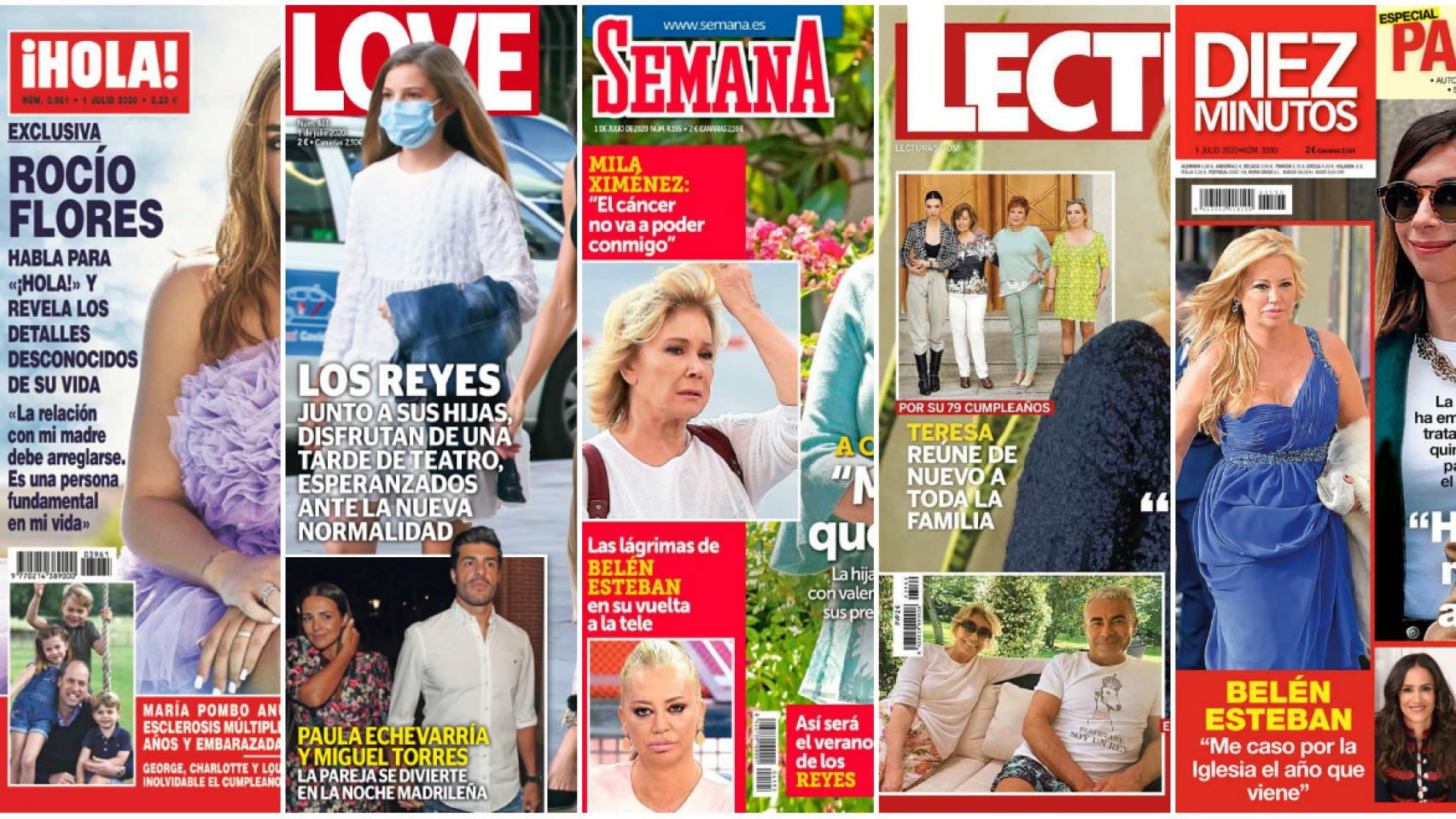 Estas son las revistas de este miércoles.