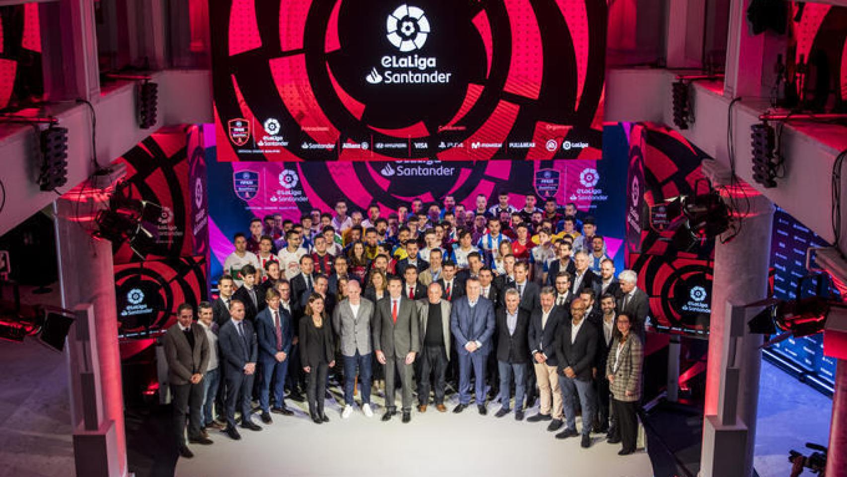 Presentación de la tercera edición de la eLaLiga Santander