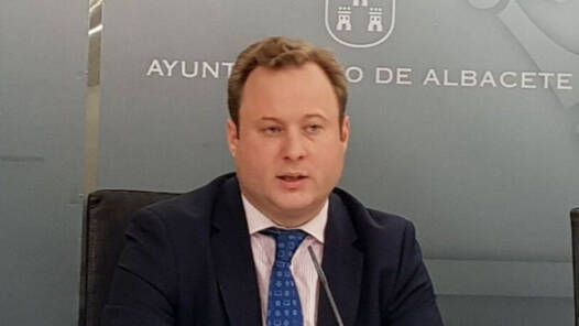 Vicente Casañ, alcalde de Albacete, en una imagen de archivo