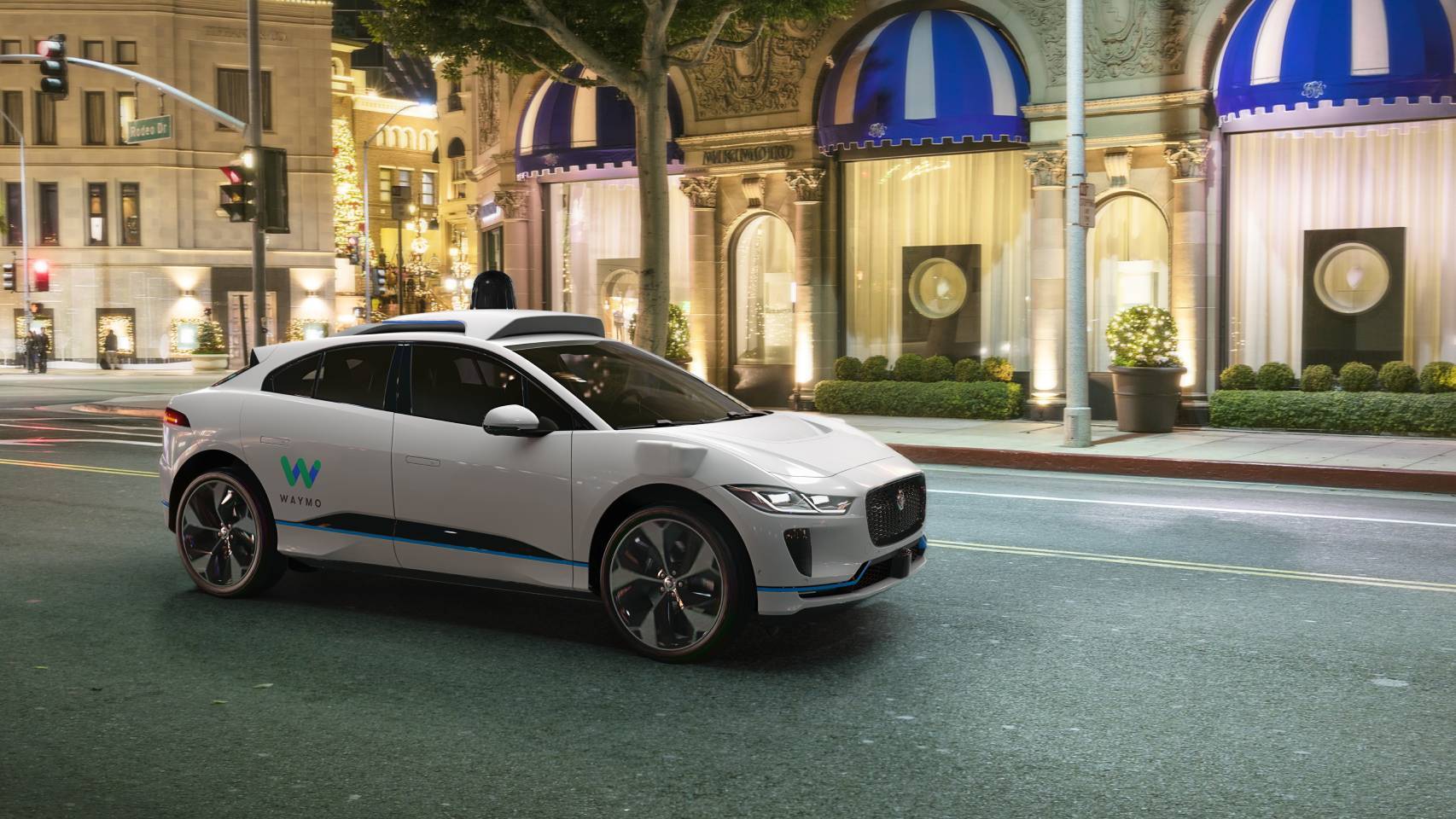 Coche autónomo de Jaguar y Waymo