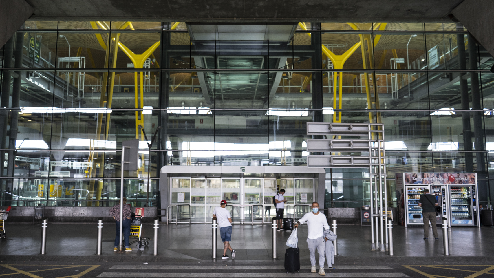 Aeropuerto de Madrid Barajas.