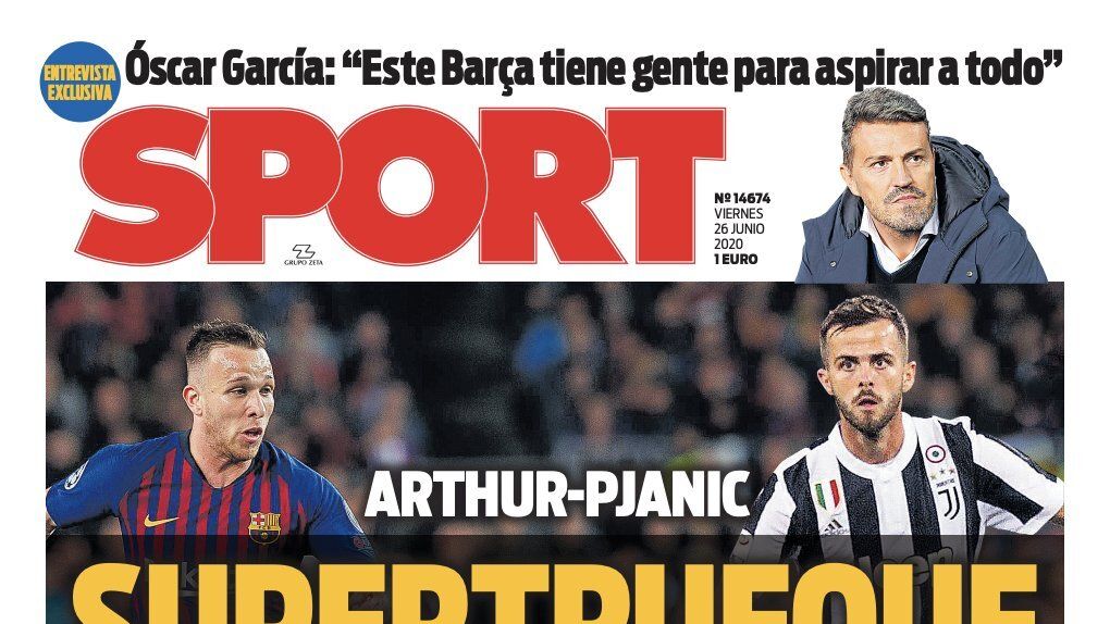 Portada Sport (26/06/20)