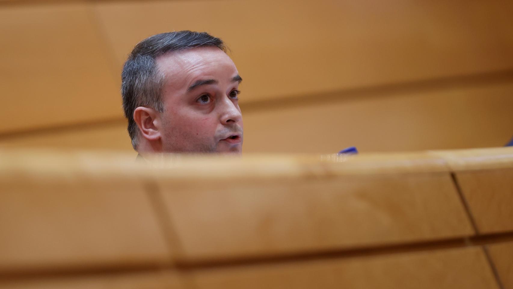 El director del Gabinete del presidente del Gobierno, Iván Redondo, en el Senado.