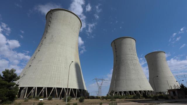 La térmica de Andorra (Teruel) quema sus últimas toneladas de carbón almacenado antes de cerrar