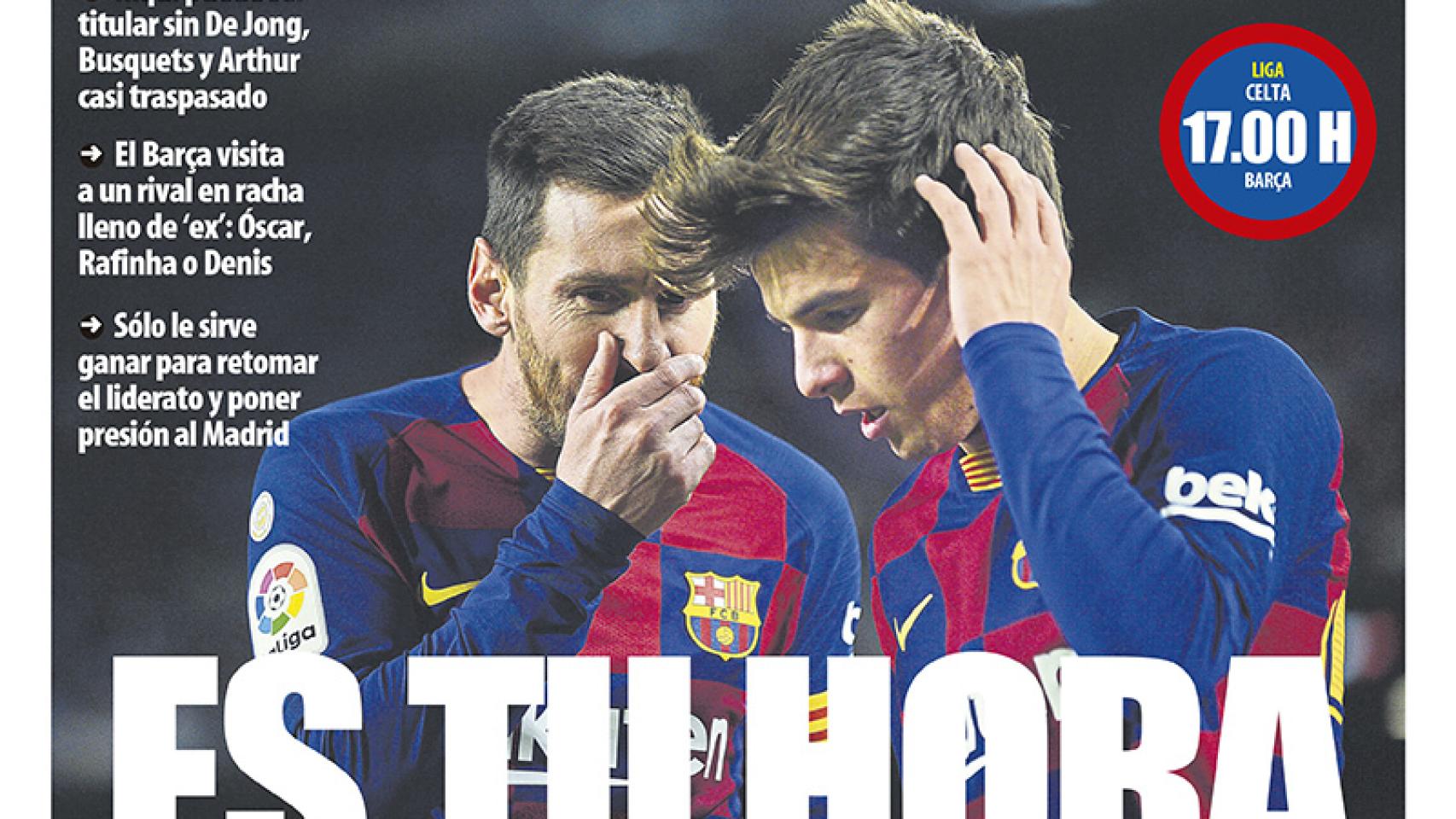 La portada del diario Mundo Deportivo (27/06/2020)