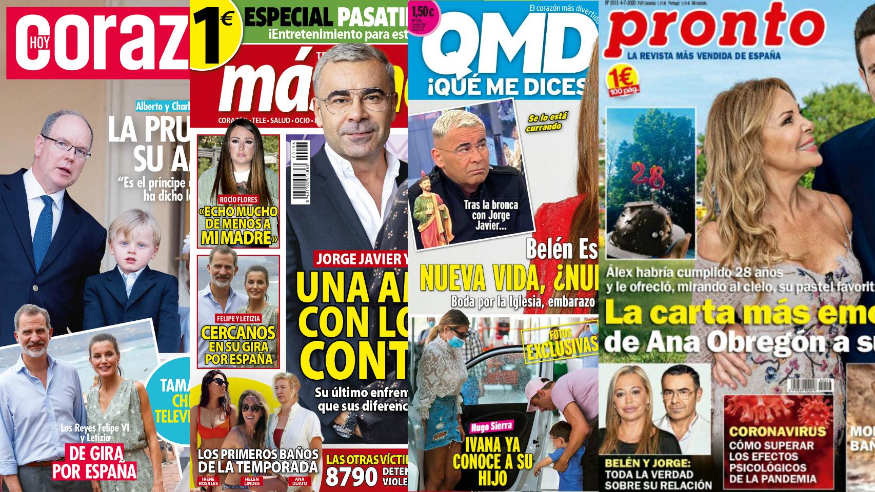 Portadas de los revistas de los lunes.