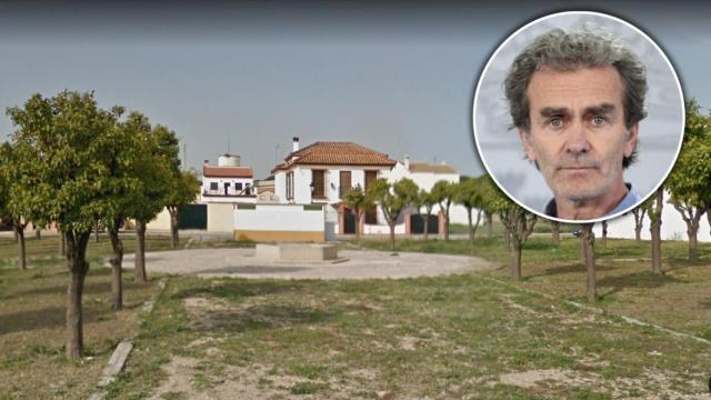 La futura plaza Fernando Simón, en Hinojos (Huelva).