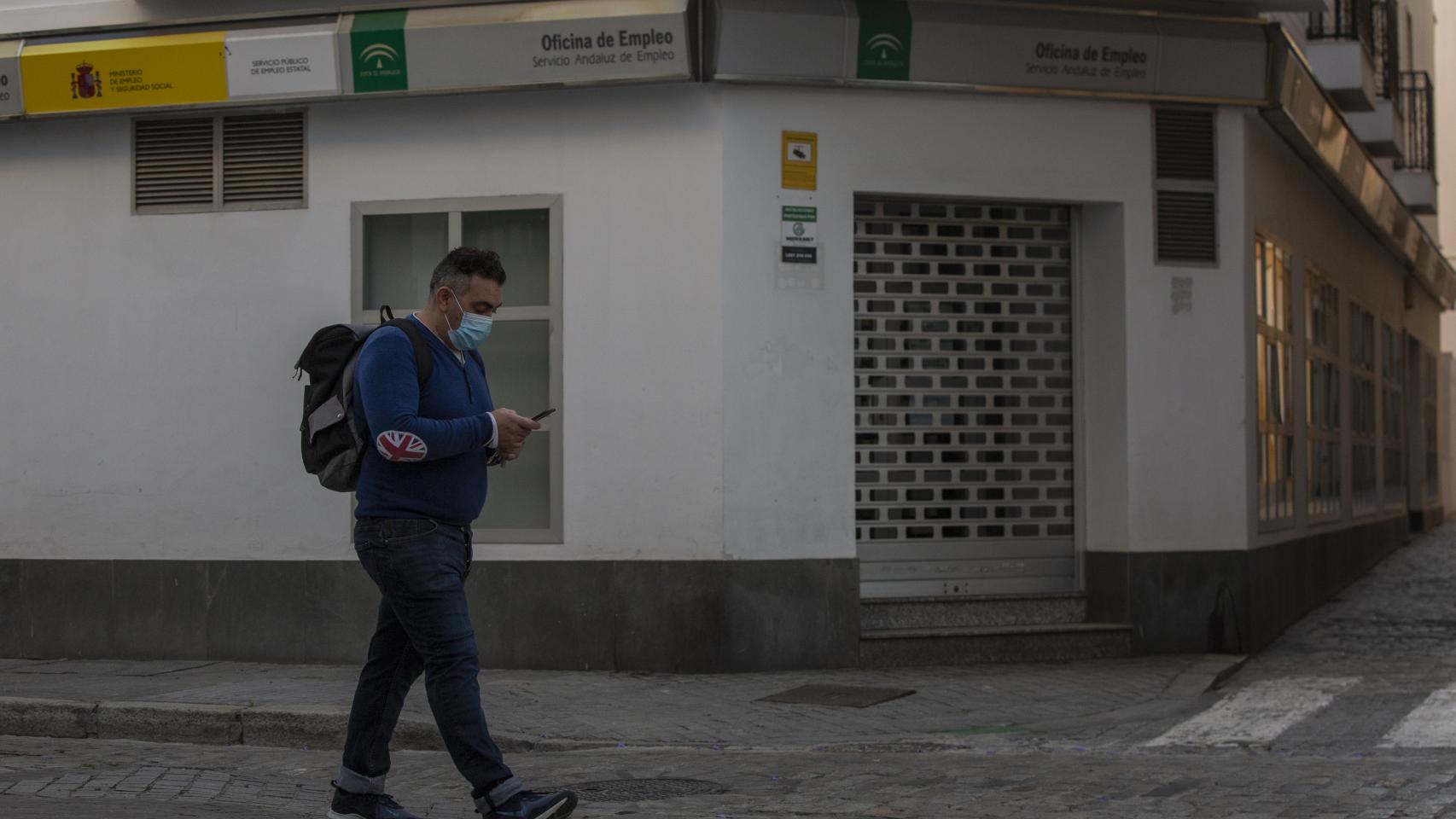 Una oficina de empleo.