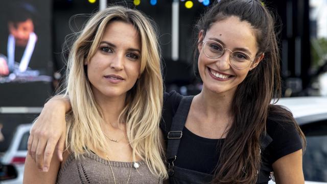 Ana Fernández y Andrea Molina en una foto de archivo.