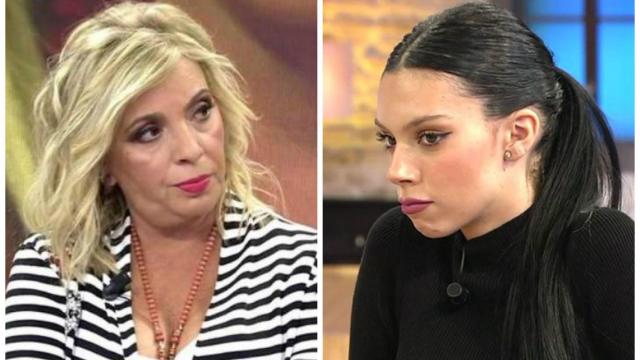 Carmen Borrego junto a Alejandra Rubio en montaje de JALEOS.