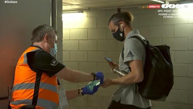 Gareth Bale en el RCDE Stadium