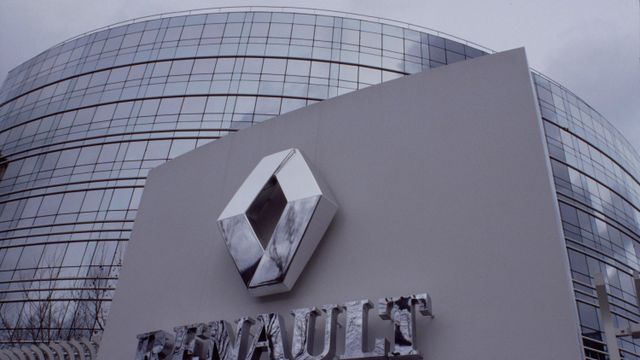 imagen exterior de la sede de Renault.