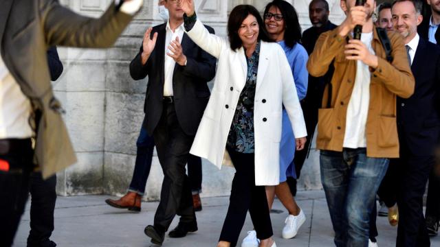 Anne Hidalgo, alcaldesa de París.