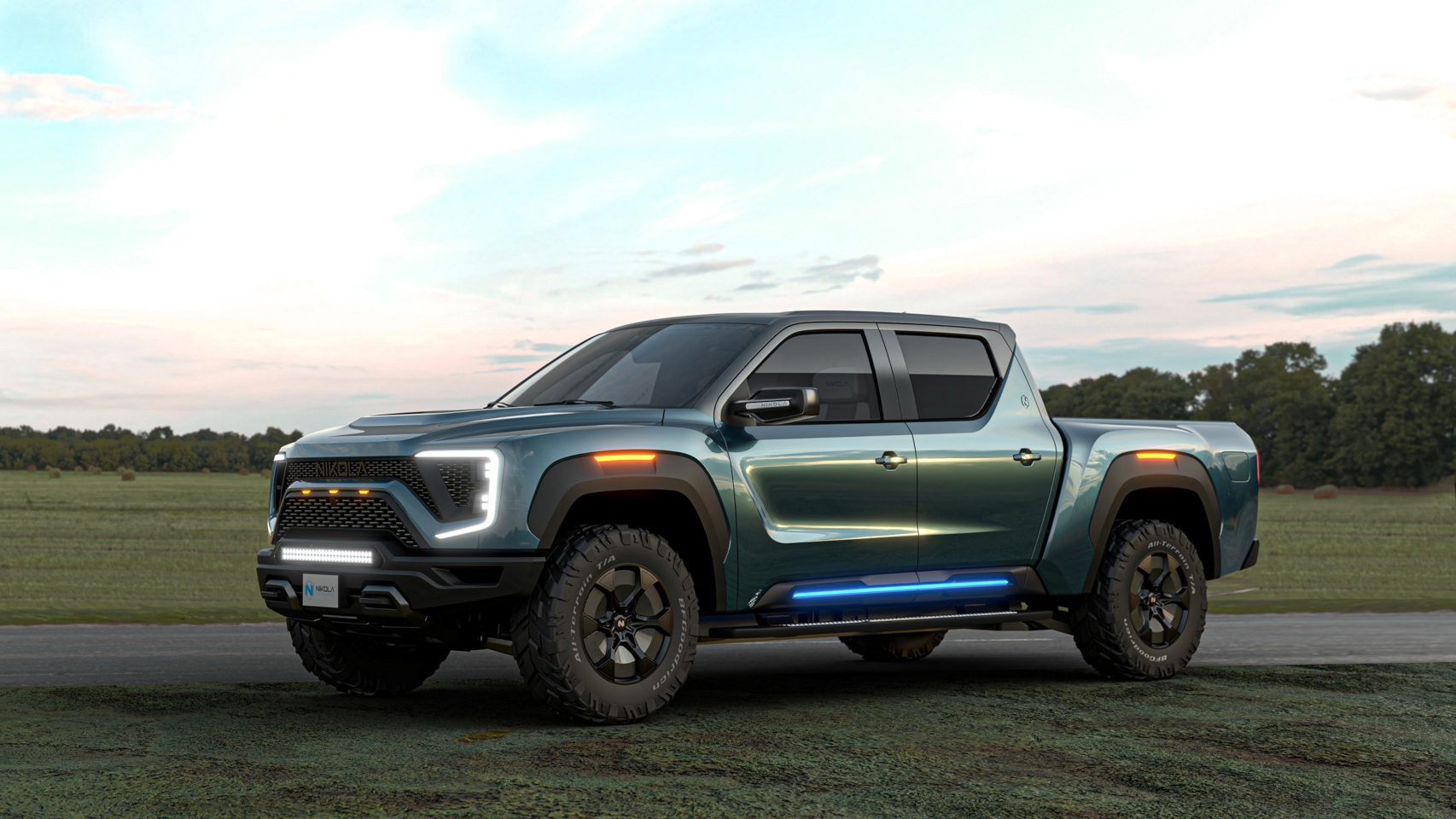 El Nikola Badger es una camioneta eléctrica y de hidrógeno que ya se puede reservar