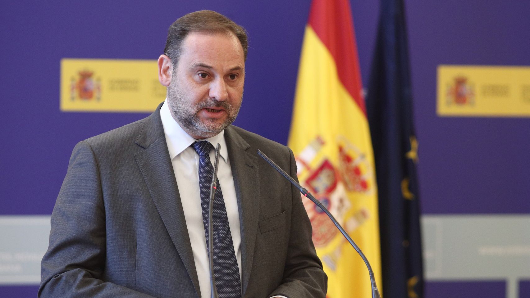El ministro de Transportes, Movilidad y Agenda Urbana, José Luis Ábalos.