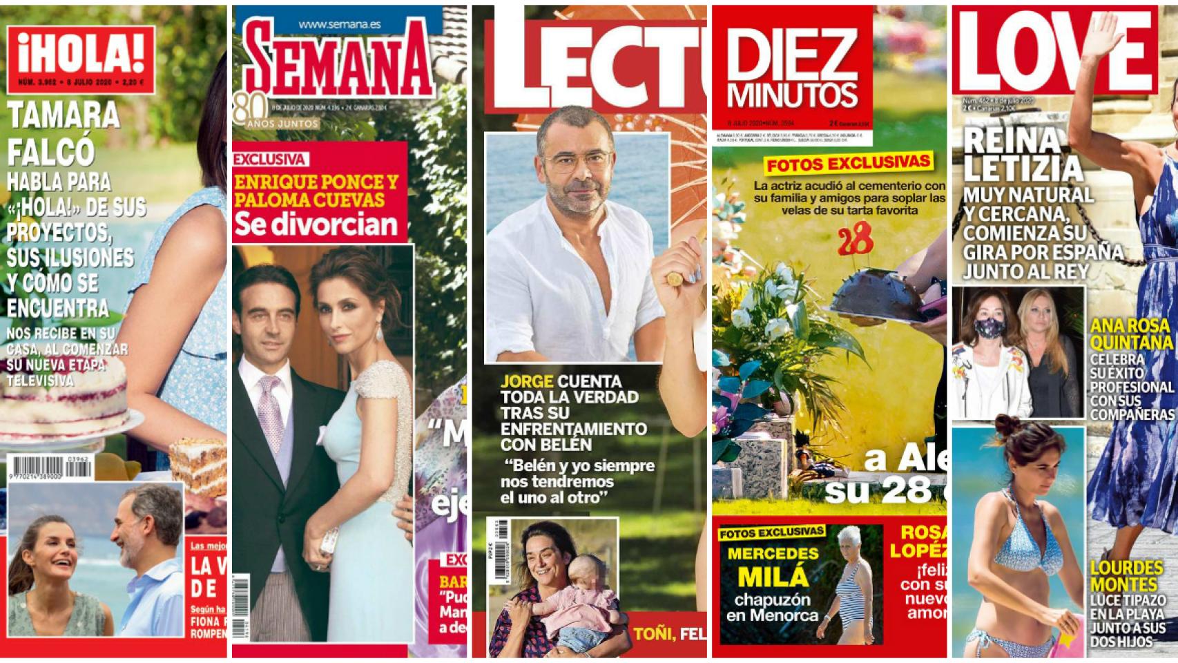 Estas son las revistas de este miércoles.