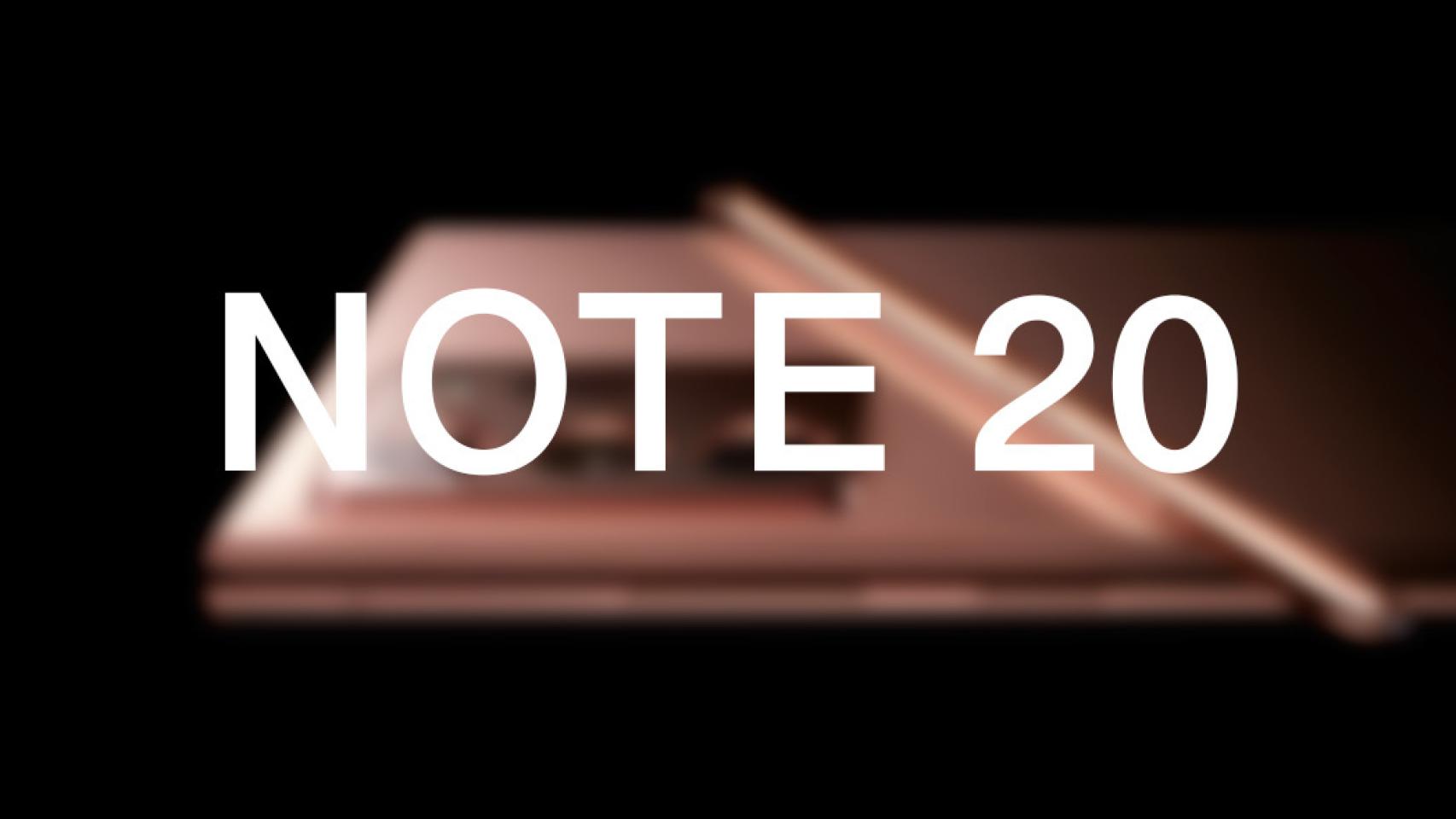 Samsung publica por error las fotos oficiales del Galaxy Note 20