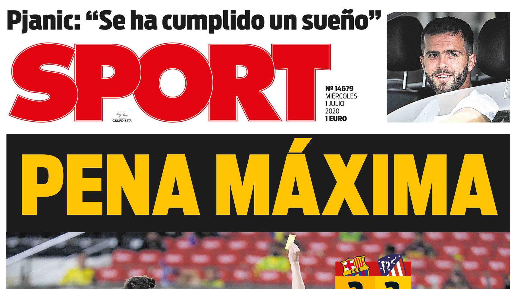 Portada Sport (01/07/20)